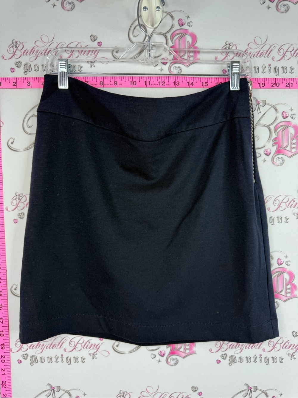 Banana Republic skirt navy dark blue Black Stretch Mini Skirt